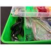 Image 2 : Plastic Fishing Bait Kit - 101 Pieces