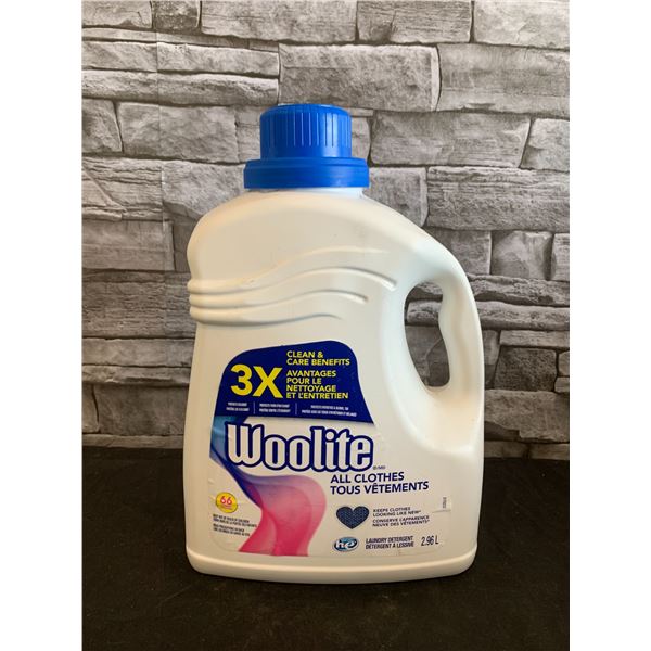 Woollite Laundry Detergent All Clothes Clean & Care Benefits 2.96 L