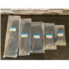 Image 1 : Lot of 5 Sets of Zip Ties - Assorted Sizes - 500pcs Total
