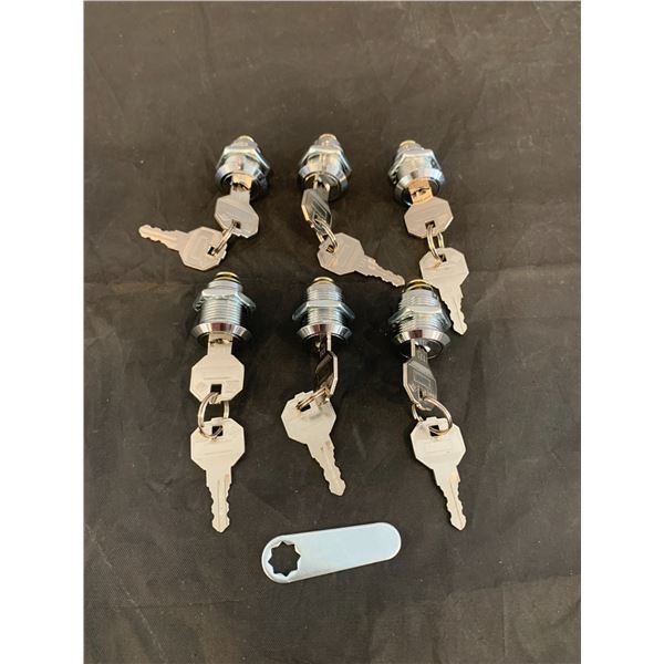 Lock Cylinder 6 Pcs Set