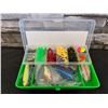Image 1 : Plastic Fishing Bait Kit - 101 Pieces