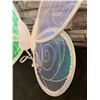 Image 2 : LED Lightup Fairy Light Wings Green With Wand