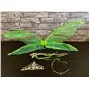 Image 1 : Fairy Wings Costume Kit Green Clear