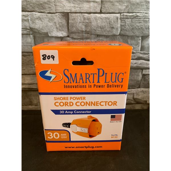SmartPlug Shore Power Cord Connector 30 Amp Connector 125V
