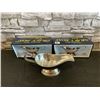 Image 1 : Lot of 2 Stainless Steel Gravy Boats