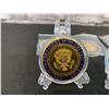 Image 3 : Lot of 5 Donald Trump 45 President Coins With Stands