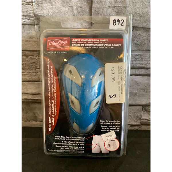 Rawlings Adult Compression Short With Cage Cup