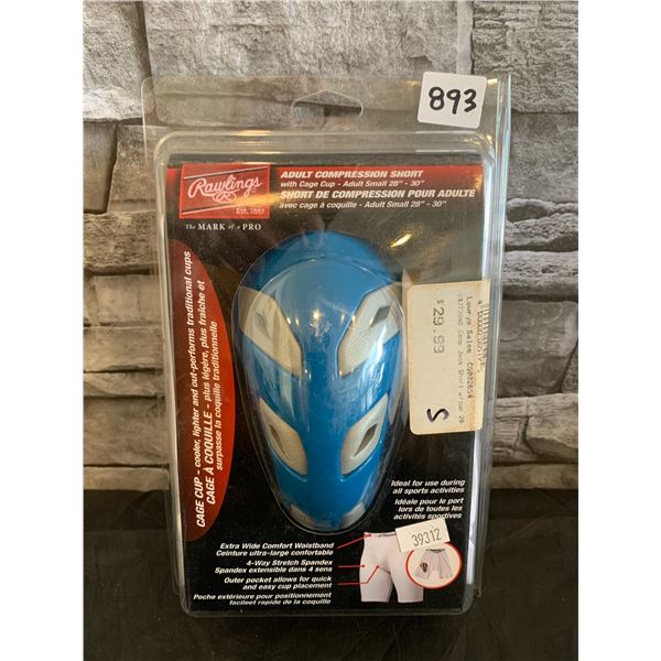 Rawlings Adult Compression Short With Cage Cup