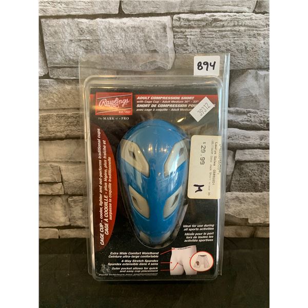 Rawlings Adult Compression Short With Cage Cup