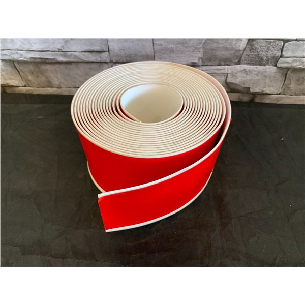 Roll of Stick-On Vinyl Baseboard