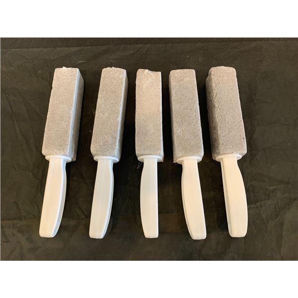 Lot of 5 Pumice Stones With Handles