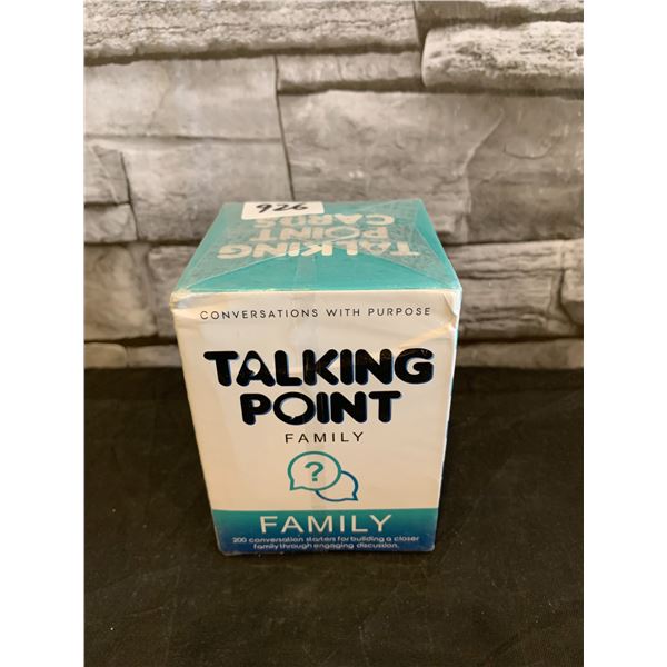 Talking Point Family Game