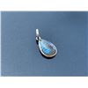 Image 2 : Small Labradorite Cabbed Pendant