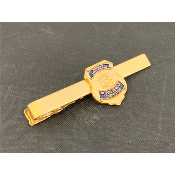 Province Of British Columbia Motor Vehicle Inspector Tie Bar