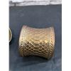 Image 4 : Lot of 2 Brass Bracelets