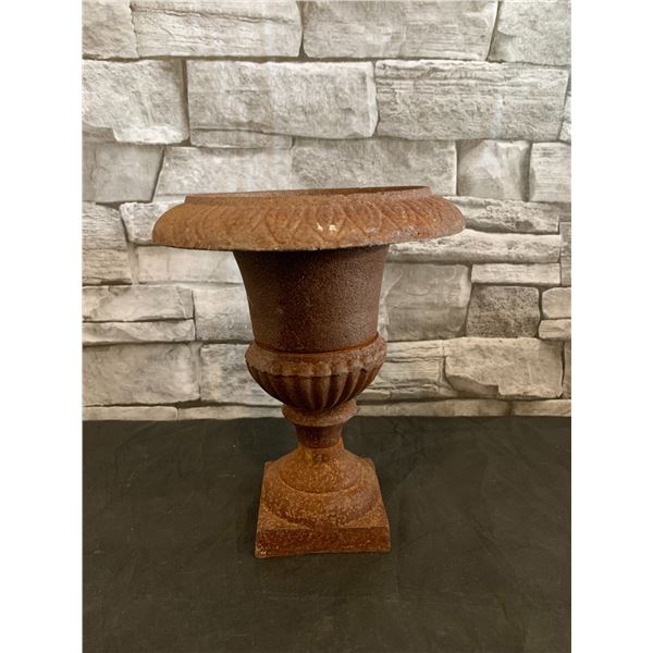 Antique Cast Steel Small Planter