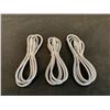 Image 1 : Lot of 3 USB to Lightning Charger Cords