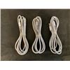 Image 1 : Lot of 3 USB to Lightning Charger Cords
