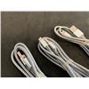 Image 2 : Lot of 3 USB to Lightning Charger Cords