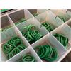 Image 2 : 270 Pc Green o-Ring Assortment Contains 18 Popular Sizes