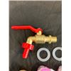 Image 2 : Rain Barrel Spigot Fitting Set Brass