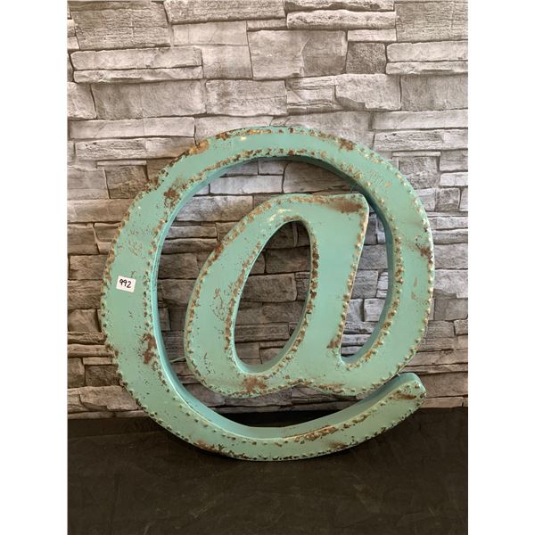 Metal Wall Hanger @ Sign