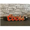 Image 1 : Vintage Coors Sign - As Is