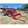 Image 3 : 1989 Massey Ferguson 231 Diesel Tractor s/n S681P38002 853 hrs. c/w MF 232 38 h.p. Loader