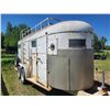 Image 5 : 4 Horse bumper pull Horse Trailer, SN. not visible, sold will bill of sale only