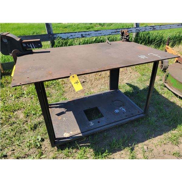 Welding Table, 58in. X 38in.