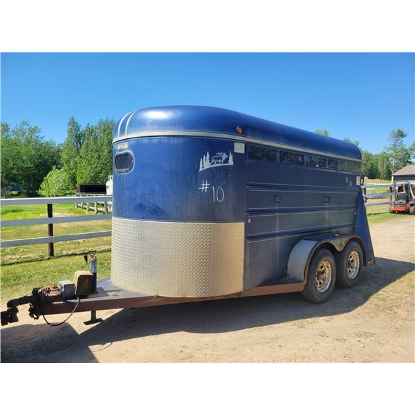 1996 Southland bumper pull stock combo trailer 6ft.x13ft., 3500 GVW S/N: 2S9FF2352T1023663