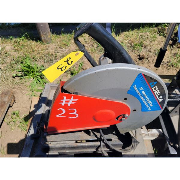 Delta 14in. abrasive cut-off saw