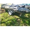 Image 4 : Zodiac 14ft. Hunt & Fish inflatable boat FH14 s/n Z24922 c/w Fishing deck, Trailer - homemade, c/w e