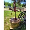 Image 2 : Antique Pump Jack on stand