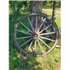 Image 1 : Antique Wagon Wheel