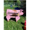 Image 1 : Pink pig barbeque planter