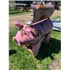 Image 6 : Pink pig barbeque planter