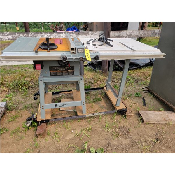Delta 10in. tablesaw c/w extension