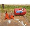 Image 1 : Portable air tank, assort. jack stands