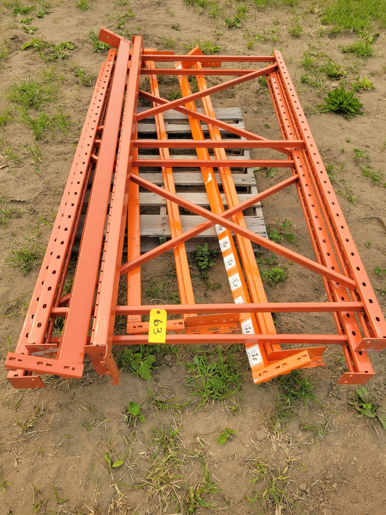 8ft Racking 8ft. H.D. pallet racking