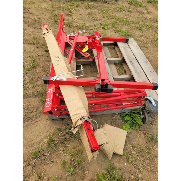 Drywall lift with extension