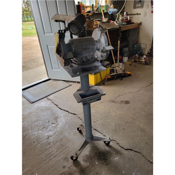 Porter cable 8in. grinder on stand