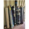 Image 2 : Assort. rolls auto, vinyl, ind. fabric, fabric auto carpet, leather cut off