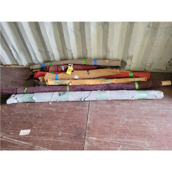 Assort. leather, partial hides, full hair on hide