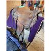 Image 2 : Western Rawhide 15in. rope saddle