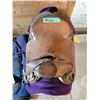 Image 4 : Western Rawhide 15in. rope saddle