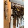 Image 4 : Qty of headstalls, bridles, bosal with bridle rack