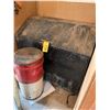 Image 2 : 42in. metal feed bin, metal container