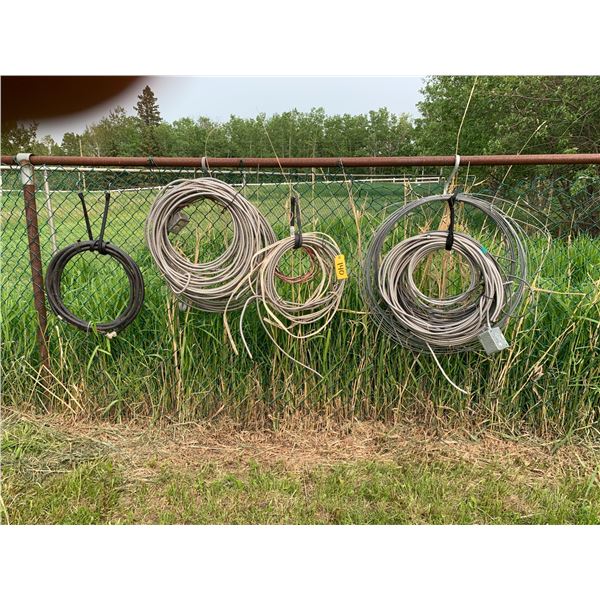 Qty of elec. wire 8x and underground