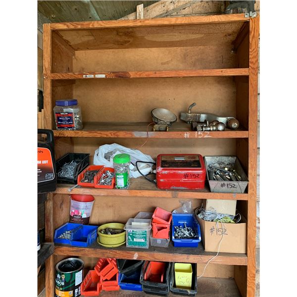 Qty of lights, hardware, fencing parts